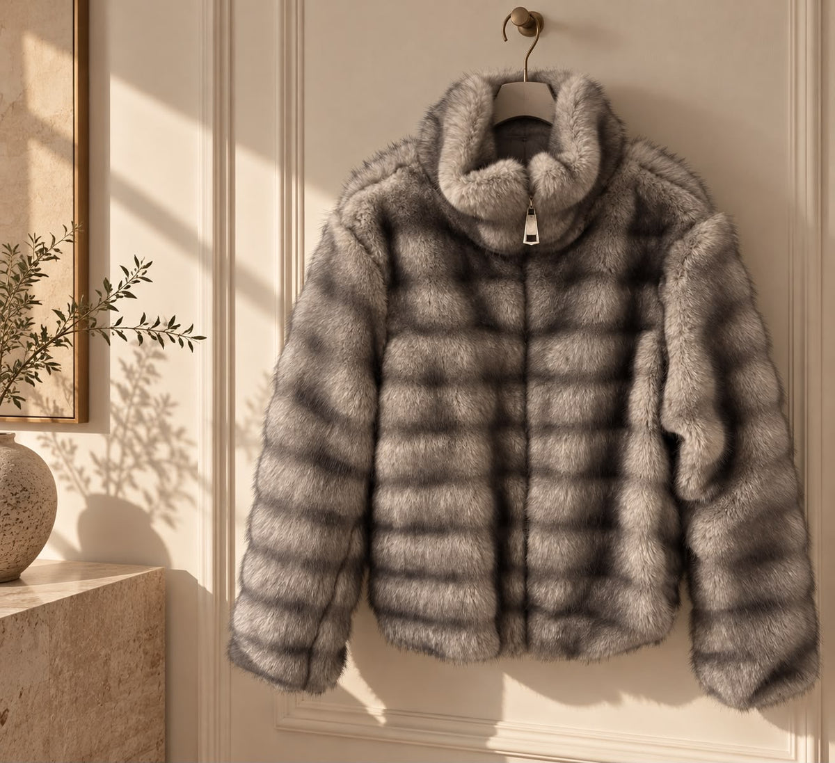 Pelliccia bimba GRAY